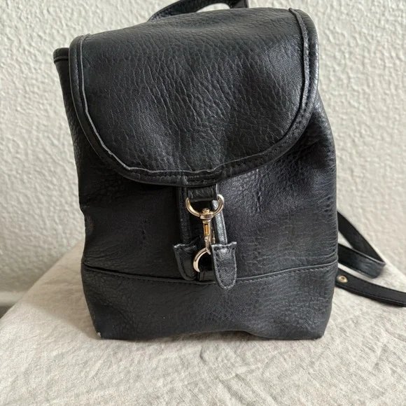 Free People | Bags | Free People Faux Leather Mini Backpack  display picture 3